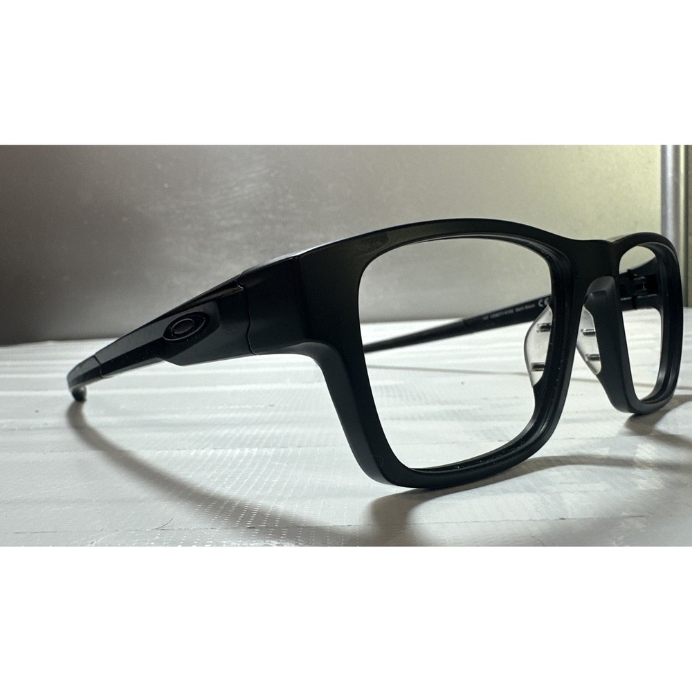 Oakley Eyeglasses Frames Only Splinter OX8077-0152 satin grey smoke 52-18